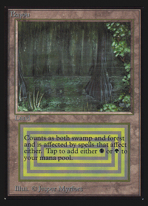 Bayou — Collectors' Edition #279, art by Jesper Myrfors