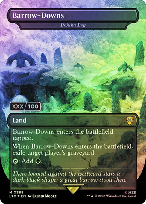 Bojuka Bog — Barrow-Downs — Tales of Middle-earth Commander #388z, art by Calder Moore