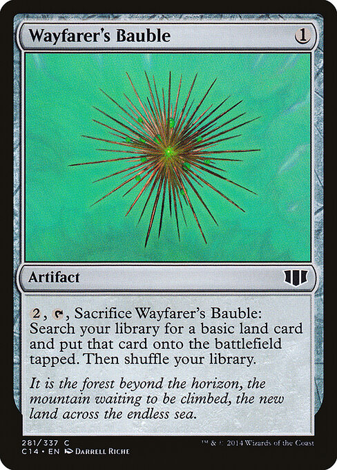 Wayfarer's Bauble — Commander 2014 #281, art by Darrell Riche