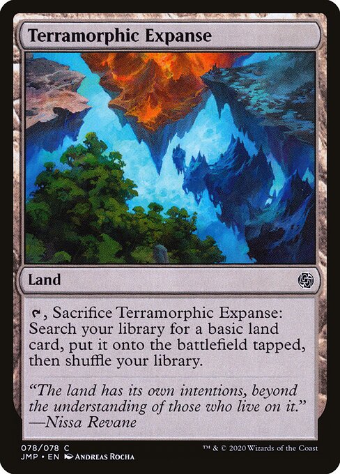 Terramorphic Expanse — Jumpstart #78, art by Andreas Rocha