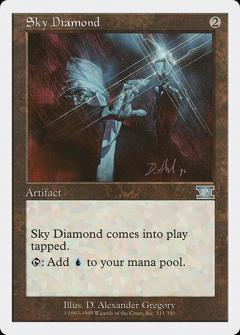 Sky Diamond — Classic Sixth Edition #311, art by D. Alexander Gregory