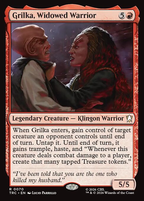 Grilka, Widowed Warrior