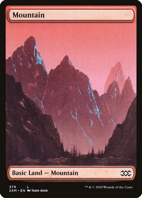 Mountain — Double Masters #379, art by John Avon