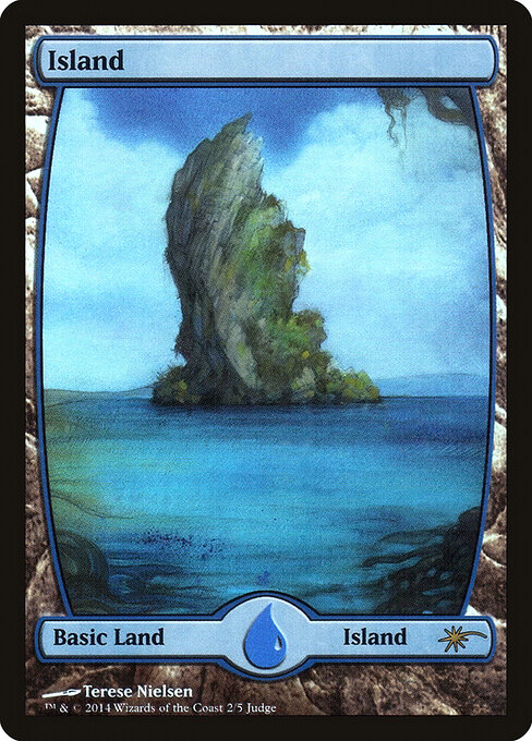 Island — Judge Gift Cards 2014 #2★, art by Terese Nielsen