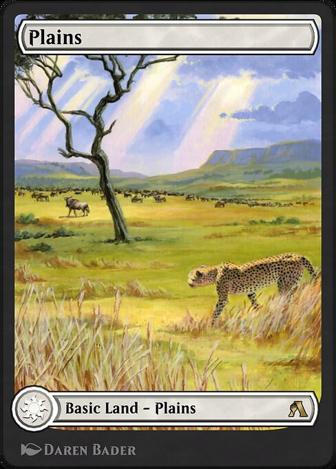 Plains — MTG Arena Promos #267, art by Daren Bader
