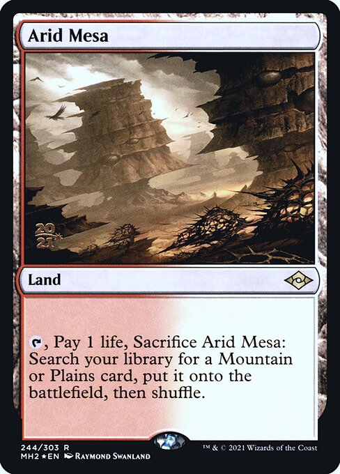 Arid Mesa — Modern Horizons 2 Promos #244s, art by Raymond Swanland