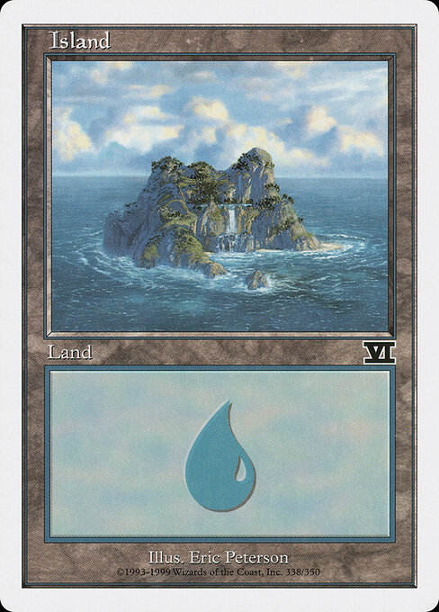 Island — Classic Sixth Edition #338, art by Eric Peterson