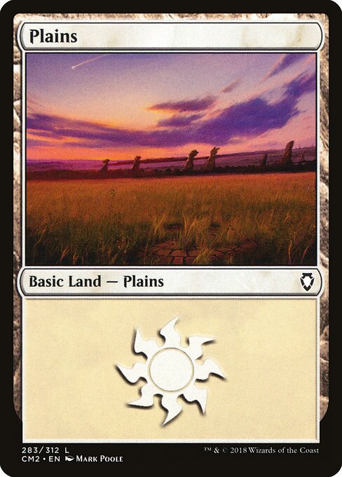 Plains — Commander Anthology Volume II #283, art by Mark Poole