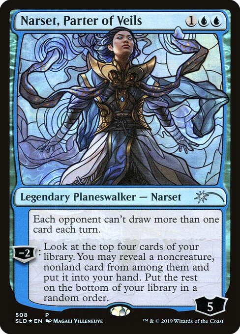 Narset, Parter of Veils — Secret Lair Drop #508, art by Magali Villeneuve