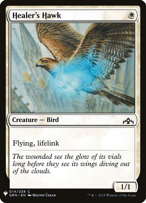 Healer's Hawk — The List #GRN-14, art by Milivoj Ćeran