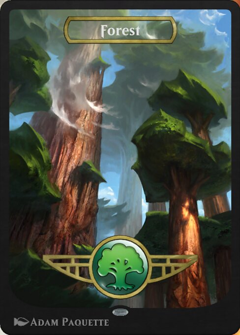 Forest — MTG Arena Promos #235, art by Adam Paquette