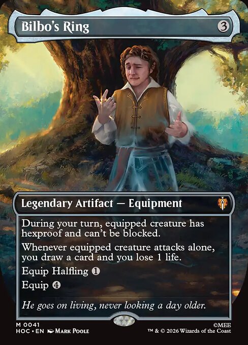 Bilbo's Ring — The Hobbit Eternal #41, art by Mark Poole