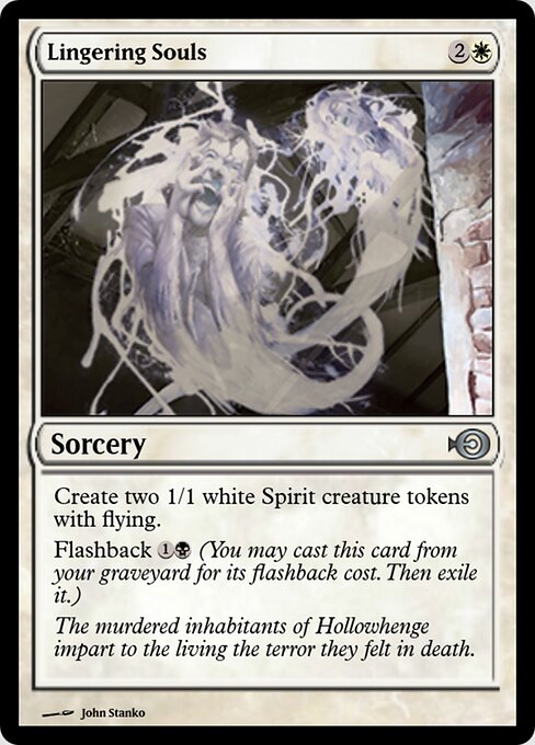 Lingering Souls — Magic Online Promos #45201, art by John Stanko