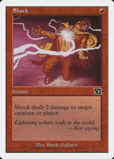 Shock — Classic Sixth Edition #206, art by Randy Gallegos