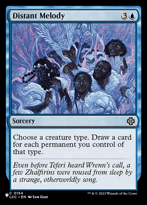 Distant Melody — The List #LCC-154, art by Sam Guay
