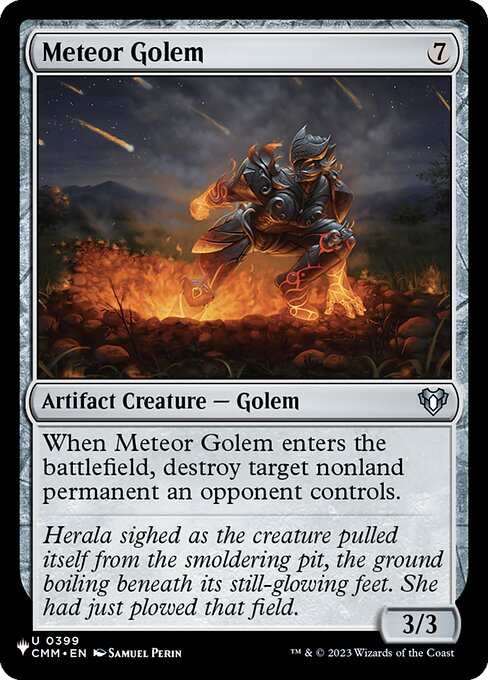 Meteor Golem