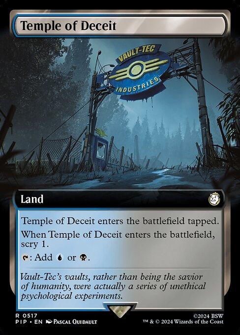 Temple of Deceit — Fallout #517, art by Pascal Quidault