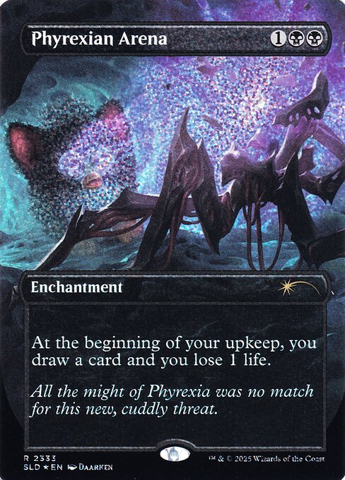 Phyrexian Arena — Secret Lair Drop #2333, art by Daarken