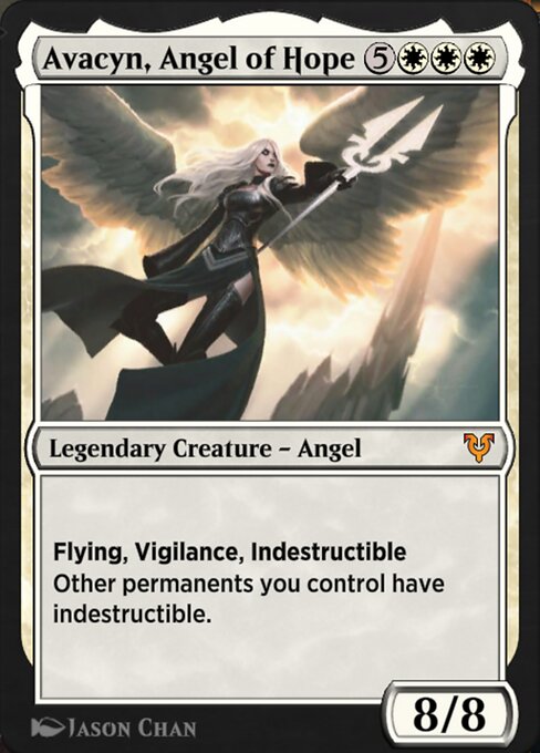 Avacyn, Angel of Hope — Historic Anthology 6 #1, art by Jason Chan