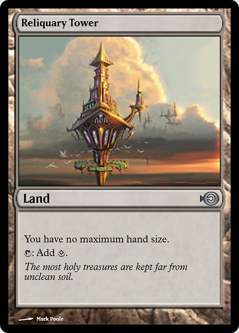 Reliquary Tower — Magic Online Promos #69250, art by Mark Poole