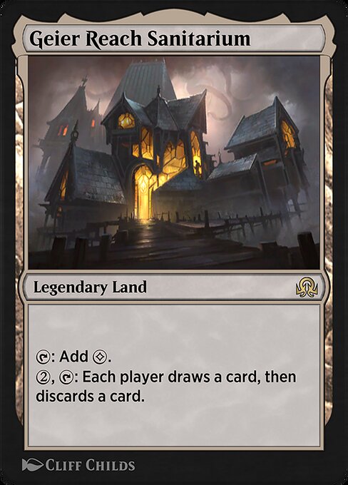 Geier Reach Sanitarium — Shadows over Innistrad Remastered #270, art by Cliff Childs