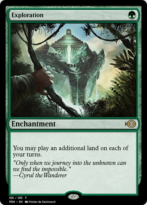 Exploration — Magic Online Promos #62463, art by Florian de Gesincourt
