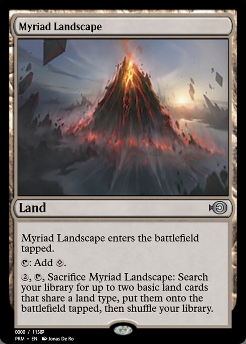 Myriad Landscape — Magic Online Promos #83674, art by Jonas De Ro