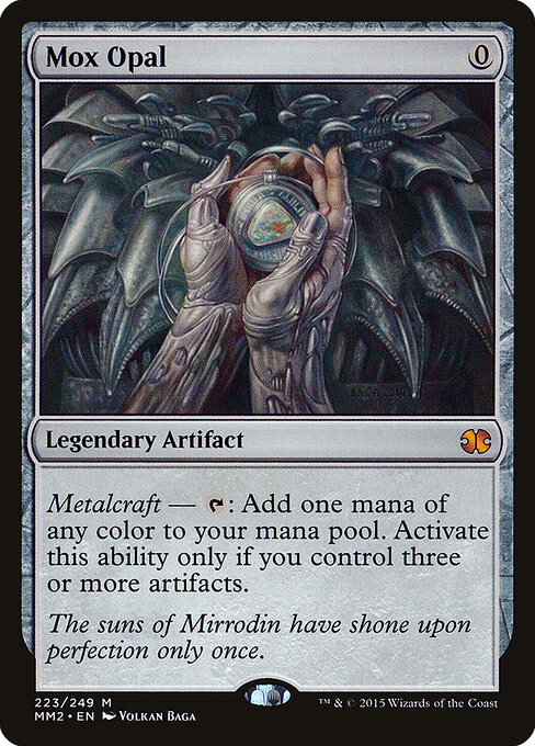 Mox Opal — Modern Masters 2015 #223, art by Volkan Baǵa