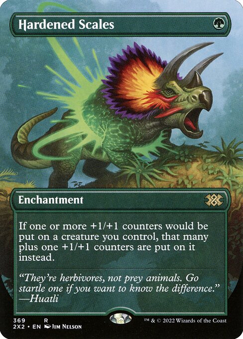 Hardened Scales — Double Masters 2022 #369, art by Jim Nelson