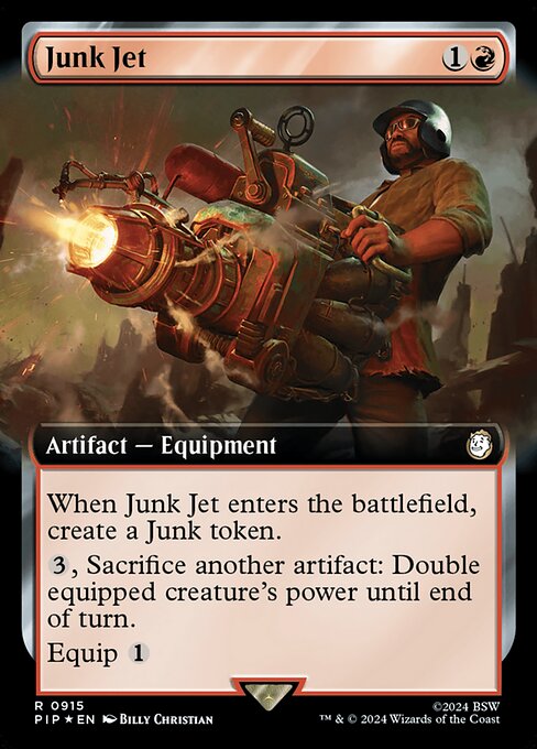 Junk Jet — Fallout #915, art by Billy Christian