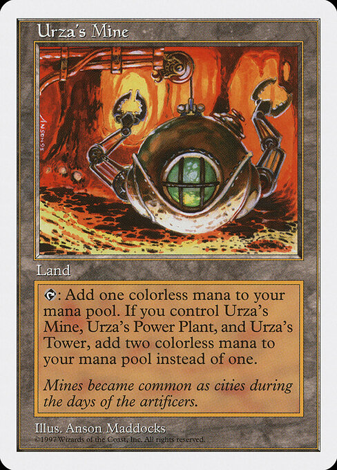 Urza's Mine — Fifth Edition #427, art by Anson Maddocks