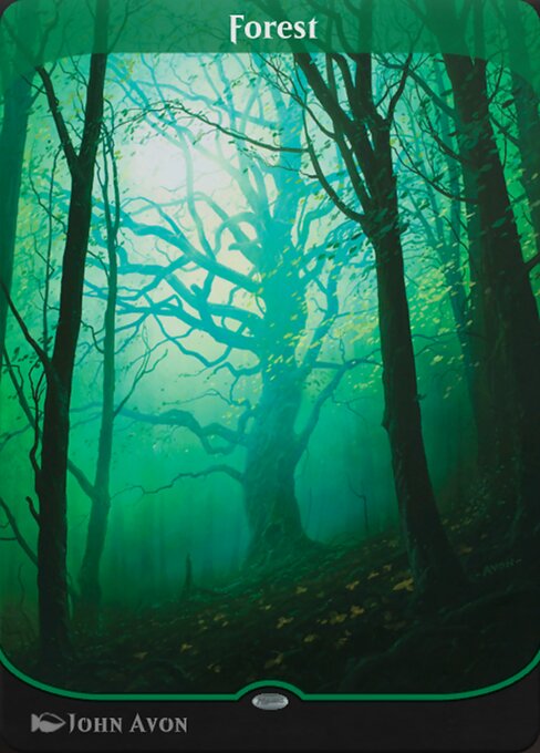 Forest — MTG Arena Promos #245, art by John Avon