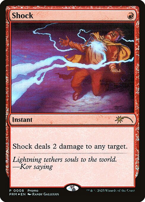 Shock — Media and Collaboration Promos #2025-1, art by Randy Gallegos