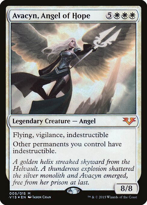 Avacyn, Angel of Hope — From the Vault: Angels #5, art by Jason Chan