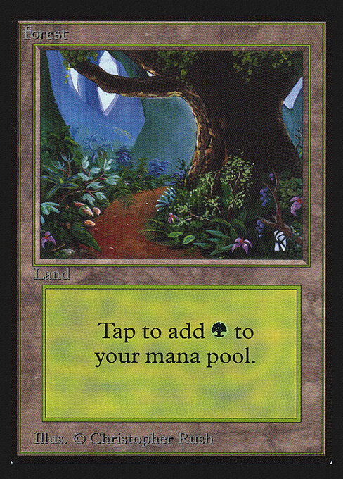 Forest — Collectors' Edition #301, art by Christopher Rush