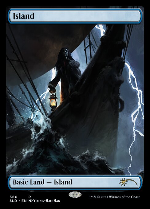 Island — Secret Lair Drop #360, art by Yeong-Hao Han