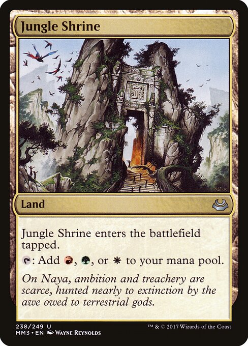 Jungle Shrine — Modern Masters 2017 #238, art by Wayne Reynolds