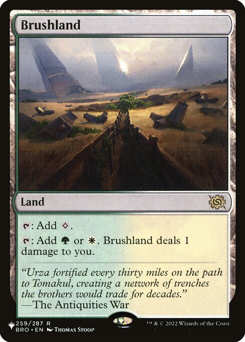 Brushland — The List #BRO-259, art by Thomas Stoop