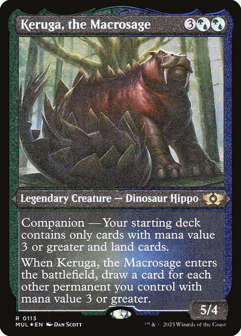 Keruga, the Macrosage — Multiverse Legends #113, art by Dan Murayama Scott