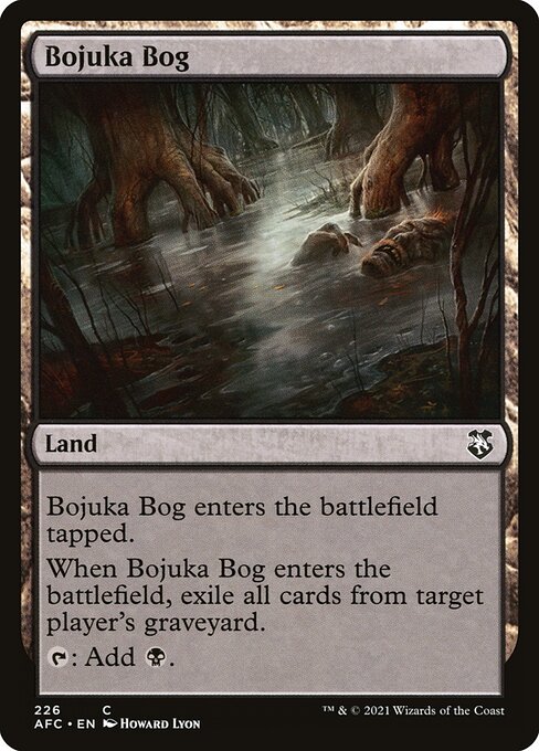 Bojuka Bog — Forgotten Realms Commander #226, art by Howard Lyon