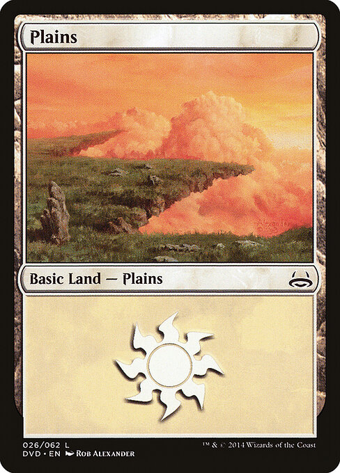 Plains — Duel Decks Anthology: Divine vs. Demonic #26, art by Rob Alexander