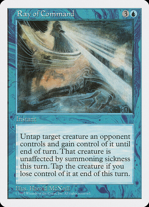 Ray of Command — Fifth Edition #114, art by Harold McNeill