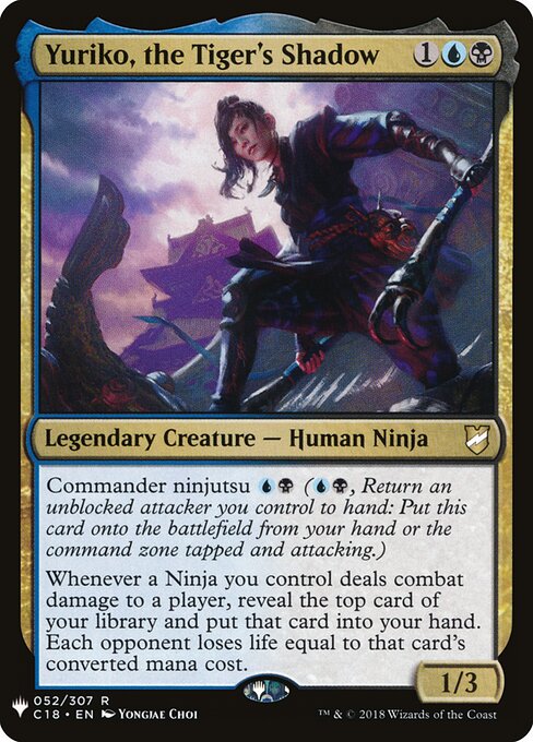 Yuriko, the Tiger's Shadow — The List #C18-52, art by Yongjae Choi