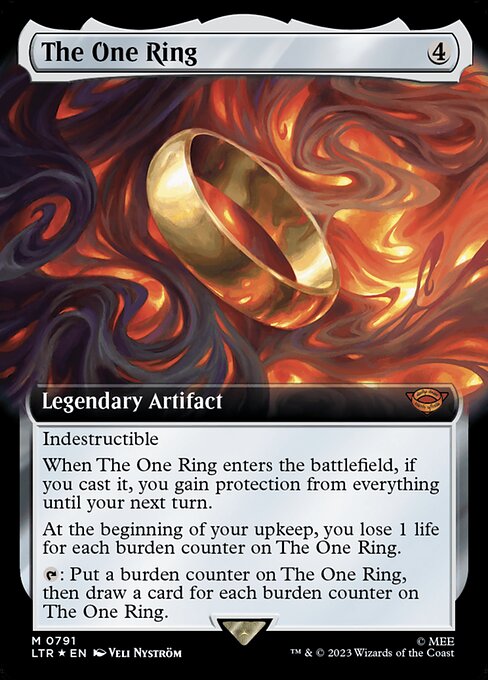 The One Ring — The Lord of the Rings: Tales of Middle-earth #791, art by Veli Nyström