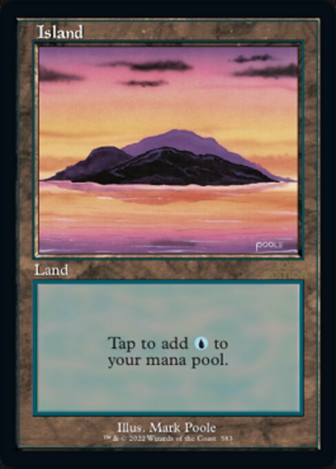 Island — 30th Anniversary Edition #583, art by Mark Poole