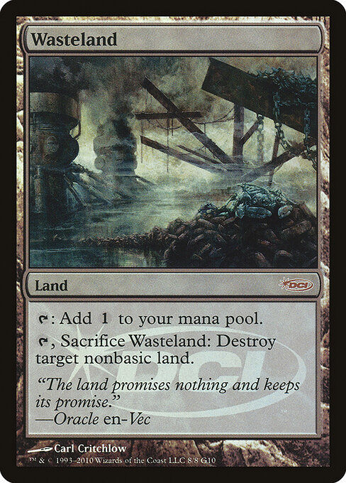 Wasteland — Judge Gift Cards 2010 #8, art by Carl Critchlow