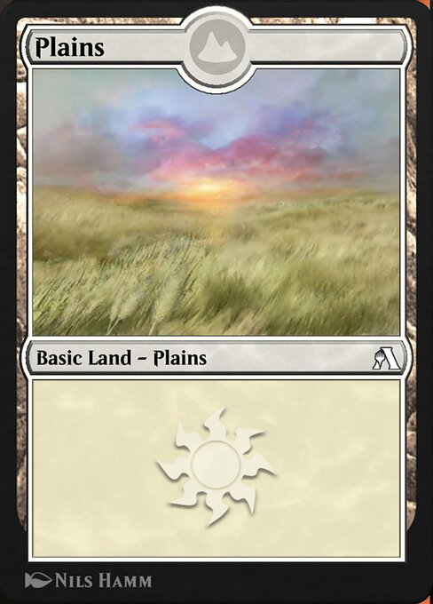 Plains — Arena Beginner Set #115, art by Nils Hamm