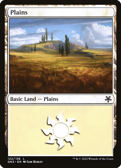Plains — Game Night: Free-for-All #122, art by Sam Burley