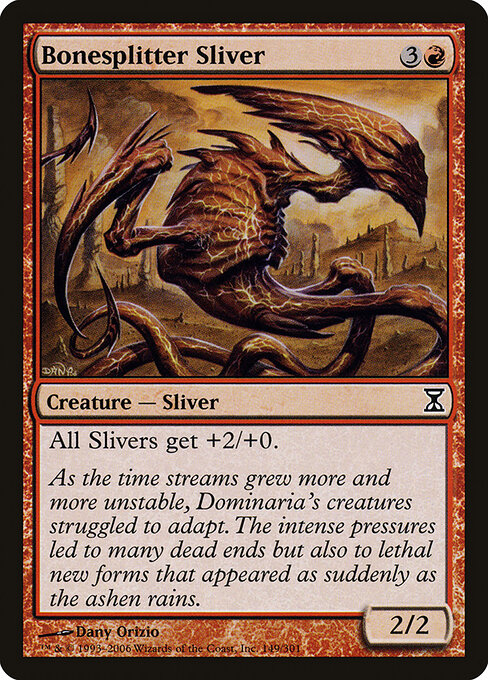 Bonesplitter Sliver — Time Spiral #149, art by Dany Orizio