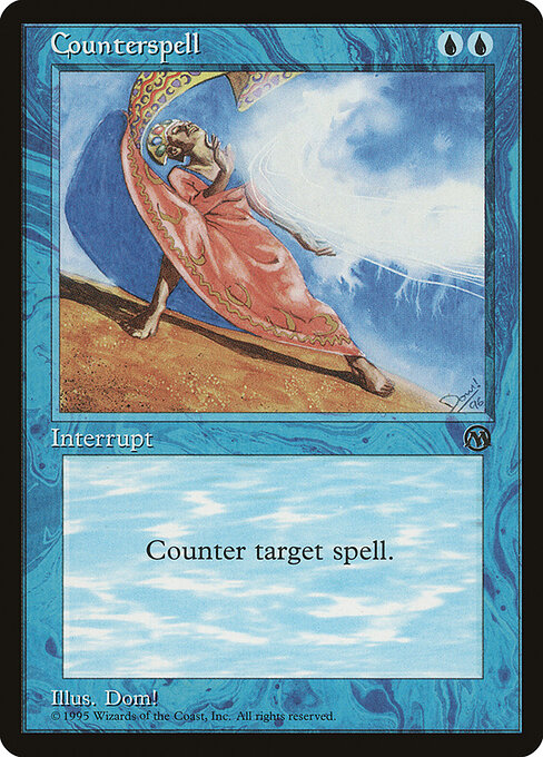 Counterspell — DCI Legend Membership #1, art by Dom!